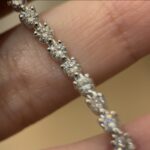 Daisy Tennis Bracelet | 3.04 ct tennis bracelet | Lab Grown Diamond - Image 3