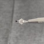 Elizabeth Ring | 1.23 ct round ring | Lab Grown Diamond