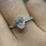 Gabrielle Ring | 1.01 ct oval ring | Lab Grown Diamond - Image 2
