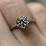 Elizabeth Ring | 1.23 ct round ring | Lab Grown Diamond - Image 3