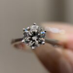 Elizabeth Ring | 1.23 ct round ring | Lab Grown Diamond - Image 2