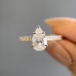 Isabel Ring | 1.12 ct pear ring | Lab Grown Diamond - Image 3