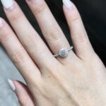 Callie Ring | 0.42 ct round ring | Lab Grown Diamond - Image 3