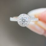 Callie Ring | 0.42 ct round ring | Lab Grown Diamond