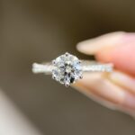 Daphne Ring | 1.05 ct round ring | Lab Grown Diamond