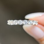 Jade Eternity Ring | Lab Grown Diamond