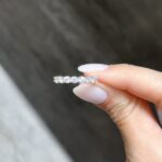 Jade Eternity Ring | Lab Grown Diamond - Image 2