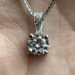 Lucille Pendant | 1.06 ct pendant | Lab Grown Diamond - Image 3