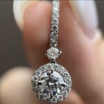 Kimberly Earring | 2.54 ct drop earring | Lab Grown Diamond - Image 2