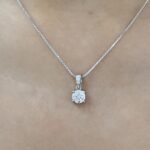 Lucille Necklace | 1.06 ct pendant | Lab Grown Diamond - Image 3