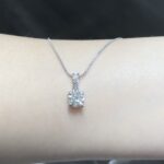 Lucille Necklace | 1.06 ct pendant | Lab Grown Diamond - Image 2