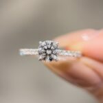 Ruby Ring | 0.73 ct round ring | Lab Grown Diamond