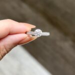 Ivy Ring | 0.83 ct round ring | Lab Grown Diamond - Image 2