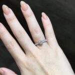 Ivy Ring | 0.83 ct round ring | Lab Grown Diamond - Image 3