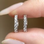 Gracie Earring | 0.32 ct hoop earring | Lab Grown Diamond - Image 2