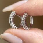Gracie Earring | 0.32 ct hoop earring | Lab Grown Diamond - Image 3
