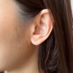 Kylie Earring | 0.14 ct round stud earring | Lab Grown Diamond