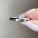 Cathy Ring | 0.13 ct round ring | Lab Grown Diamond