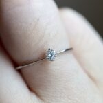 Stacy Ring | 0.1 ct round ring | Lab Grown Diamond - Image 2