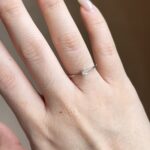 Stacy Ring | 0.1 ct round ring | Lab Grown Diamond - Image 4
