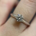 Aurelie Ring | 0.55 ct round ring | Lab Grown Diamond - Image 2