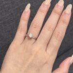 Aurelie Ring | 0.55 ct round ring | Lab Grown Diamond - Image 4