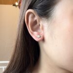 Celeste Earring | 0.6 ct round stud earring | Lab Grown Diamond