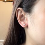 Nova Earring | 0.6 ct round stud earring | Lab Grown Diamond
