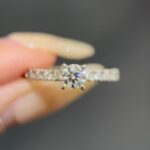 Sofie Ring | 0.33 ct round ring | Lab Grown Diamond