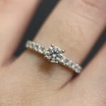 Sofie Ring | 0.33 ct round ring | Lab Grown Diamond - Image 2