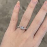 Janette Ring | 0.15 ct round ring | Lab Grown Diamond - Image 3