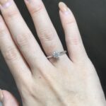 Aurelie Ring | 0.57 ct round ring | Lab Grown Diamond - Image 3