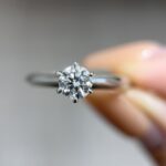 Aurelie Ring | 0.57 ct round ring | Lab Grown Diamond