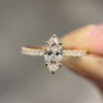 Selena Ring | 0.7 ct marquise ring | Lab Grown Diamond