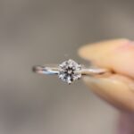 Brianna Ring | 0.30 ct round ring | Lab Grown Diamond