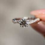 Mikayla Ring | 0.65 ct twisted round ring | Lab Grown Diamond