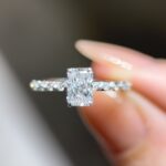 Marcelline Ring | 0.82 ct radiant ring | Lab Grown Diamond