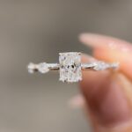 Sandra Ring | 0.62 ct radiant ring | Lab Grown Diamond
