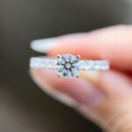Odette Ring | 0.51 ct round ring | Lab Grown Diamond