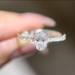 Lizzie Ring | 0.52 ct oval ring | Lab Grown Diamonds