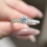 Hazel Ring | 0.41 ct round ring | Lab Grown Diamond