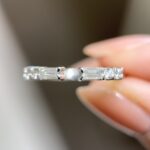 Violet Eternity Ring | Lab Grown Diamond