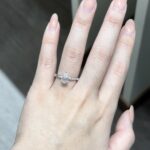 Serra Ring | 0.76 ct pear ring | Lab Grown Diamond - Image 3