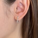 Mila Earring | 0.18 ct hoop earring | Lab Grown Diamond