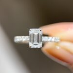 Emara Ring | 1.09 ct emerald ring | Lab Grown Diamond
