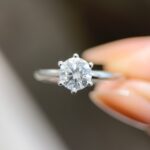Olivia Ring | 0.8 ct round ring | Lab Grown Diamond