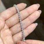 Seraphine Tennis Bracelet | 4.4 carat tennis bracelet | Lab Grown Diamond - Image 2