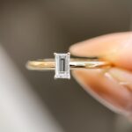 Guinevere Ring | 0.31 ct baguette ring | Lab Grown Diamond
