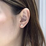Ariana Earring | 0.32 ct round stud earring | Lab Grown Diamond