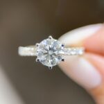 Suzanne Ring | 1.58 ct round ring | Lab Grown Diamond